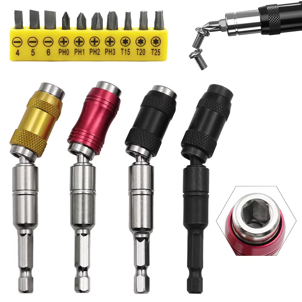 Hex Magnetic Ring Screwdriver Bits Drill